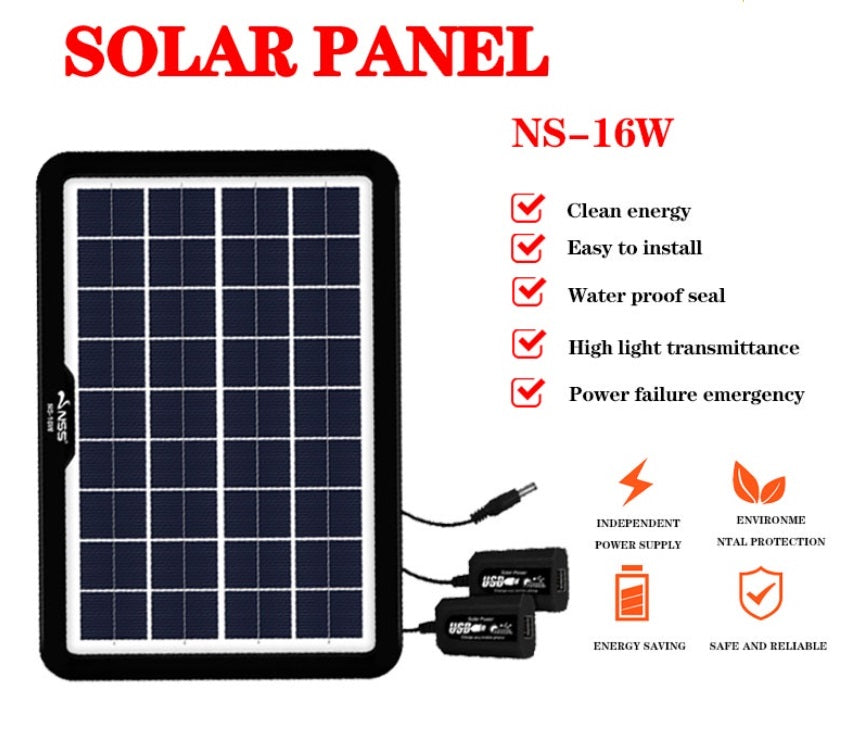 Multi-Function Solar Panel Charger for Smartphones and Gadgets - Portable and Reliable