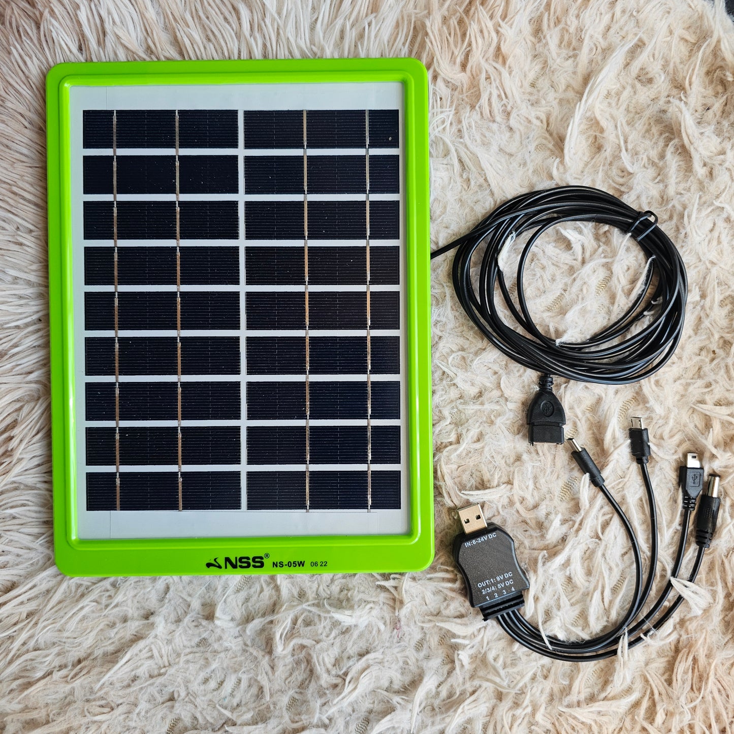 Multi-Function Solar Panel Charger for Smartphones and Gadgets - Portable and Reliable