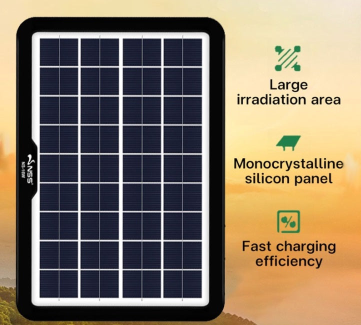 Multi-Function Solar Panel Charger for Smartphones and Gadgets - Portable and Reliable