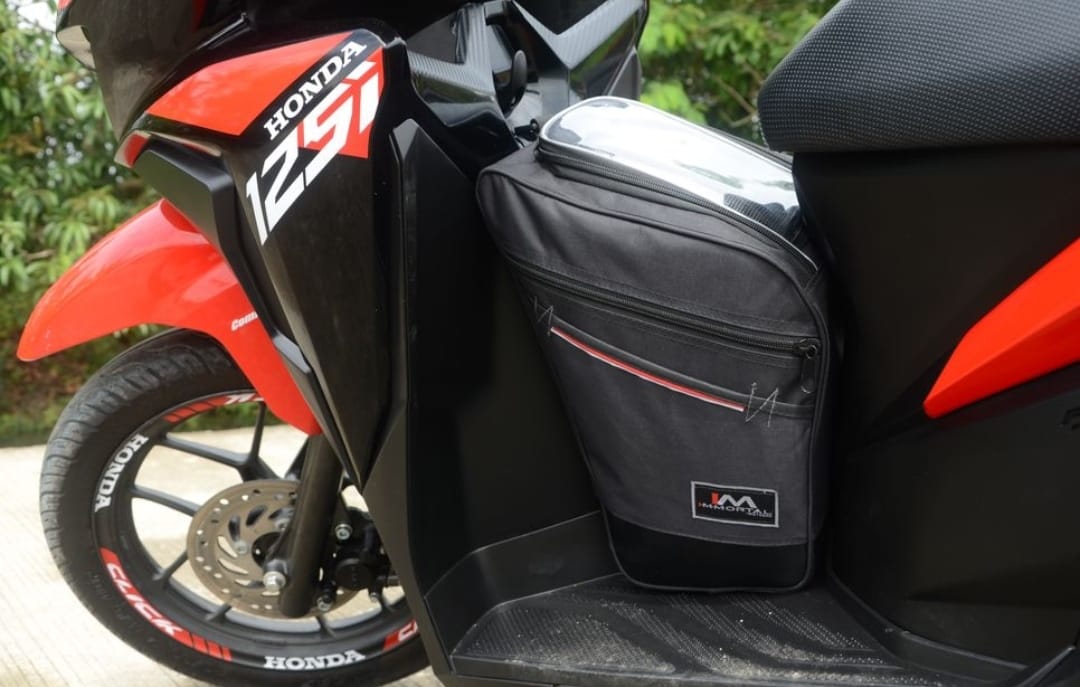 Tunnel Bag for Scooters MIO, CLICK, SPORTY, MXI, M3, MSI125, SKYDRIVE, BEAT FI CARB, GRAVIS IMMortal Motobag