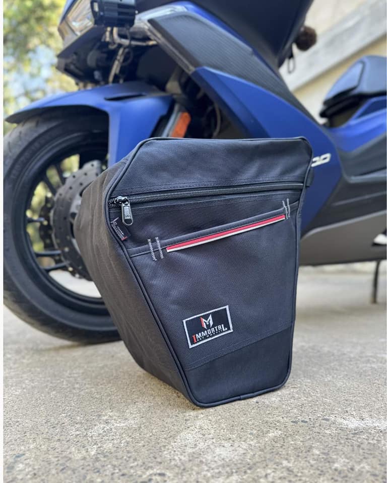 Tunnel Bag for Scooters MIO, CLICK, SPORTY, MXI, M3, MSI125, SKYDRIVE, BEAT FI CARB, GRAVIS IMMortal Motobag